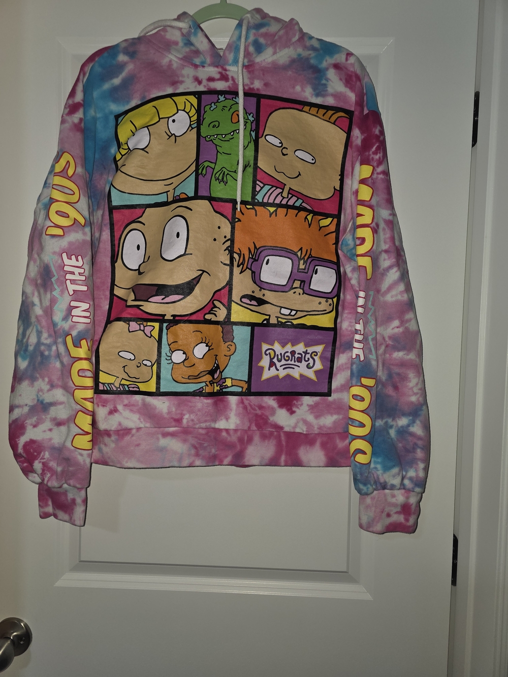 Nickelodeon Rugrats Tie Dye Hoodie Adult Size XL